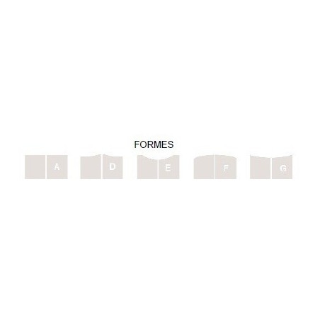 Portail aluminium CORDIERITE - Portails & Portillons pleins en aluminium - 1