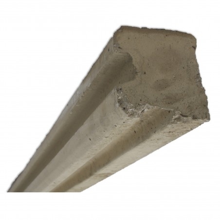 Poteau béton ANGLE pour Simple face - Clôture béton imitation BOIS SIMPLE FACE - 2