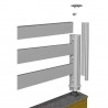 Kit INTERMEDIAIRE clôture pare-vue en PVC - Clôtures ajourées en PVC - 4 Kit INTERMEDIAIRE clôture pare-vue en PVC - Clôtures ajourées en PVC - 4