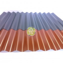 Tôles Ondulées Galvanisées ou Laquées - Couverture acier - 1