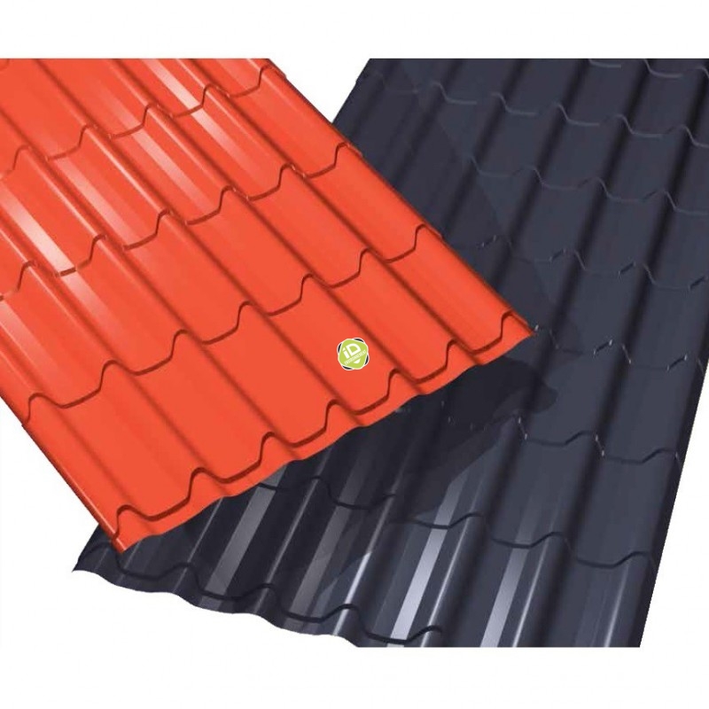 Tôles Imitation Tuiles - Couverture acier - 2