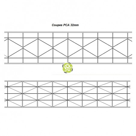 Polycarbonate Alvéolaire 32mm - Polycarbonate alvéolaire - 4