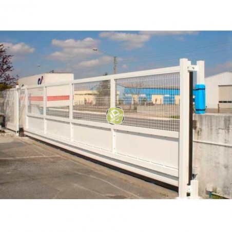 Portail barreaudé 25x25 A45 MEDIA autoportant - Portails industriels autoportants - 1 Portail barreaudé 25x25 A45 MEDIA autoportant - Portails industriels autoportants - 1