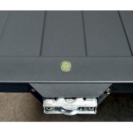 Portail / Portillon Alu DUMET Lames Verticales 100 - Portails & Portillons pleins en aluminium - 4 Portail / Portillon Alu DUMET Lames Verticales 100 - Portails & Portillons pleins en aluminium - 4