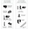 Portail / Portillon Alu DUMET Lames Verticales 100 - Portails & Portillons pleins en aluminium - 6 Portail / Portillon Alu DUMET Lames Verticales 100 - Portails & Portillons pleins en aluminium - 6