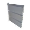 Portillon PVC Brise-Vue Cadre alu intégré - Portails & Portillons ajourés en PVC - 3 Portillon PVC Brise-Vue Cadre alu intégré - Portails & Portillons ajourés en PVC - 3