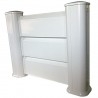 Kit DEPART en PVC brise-vue - Clôture brise-vue en PVC - 1 Kit DEPART en PVC brise-vue - Clôture brise-vue en PVC - 1