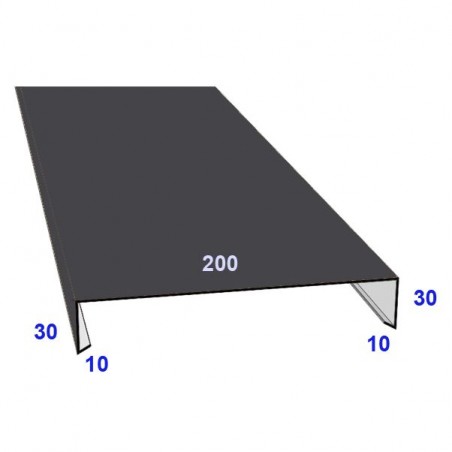 Couvertine d'angle ALU - Couvertine / Pliage - 4