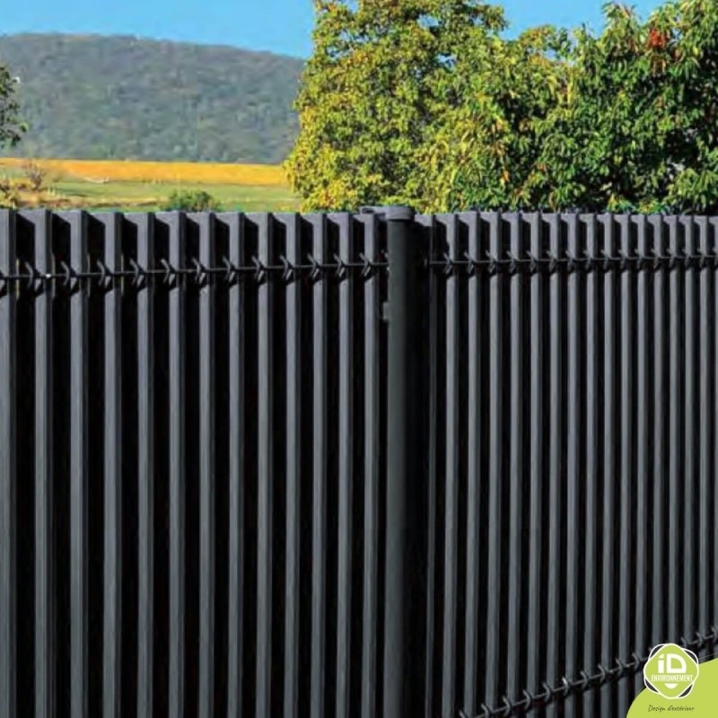 ID-Environnement - Kit d'occultation (brise-vue) Polypropylène en V - Terrain