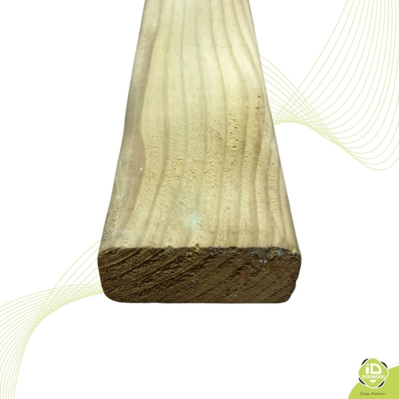 ID-Environnement - Kit d'occultation (brise-vue) en Bois PIN - Lame