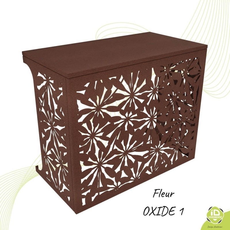 Cache climatisation et pompe à chaleur mural | ID Environnement