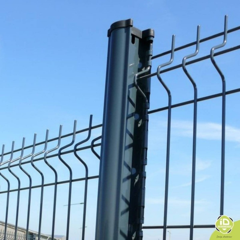 poteau-grif-a-sceller-couleurs-standards-a-encoches-gris