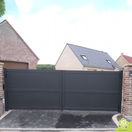 Portail-aluminium-plein-pyrope Portail-aluminium-plein-pyrope