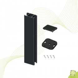 poteau-alu-cloture-ajouree-platine-capuchon