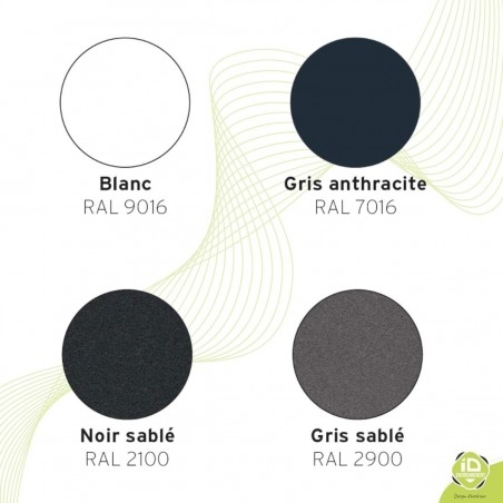 demi-poteau-alu-cloture-brise-vue-couleurs demi-poteau-alu-cloture-brise-vue-couleurs