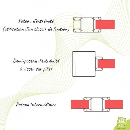 poteau-alu-cloture-brise-vue-platine-pose poteau-alu-cloture-brise-vue-platine-pose