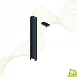 demi-poteau-alu-cloture-pleine-capuchon