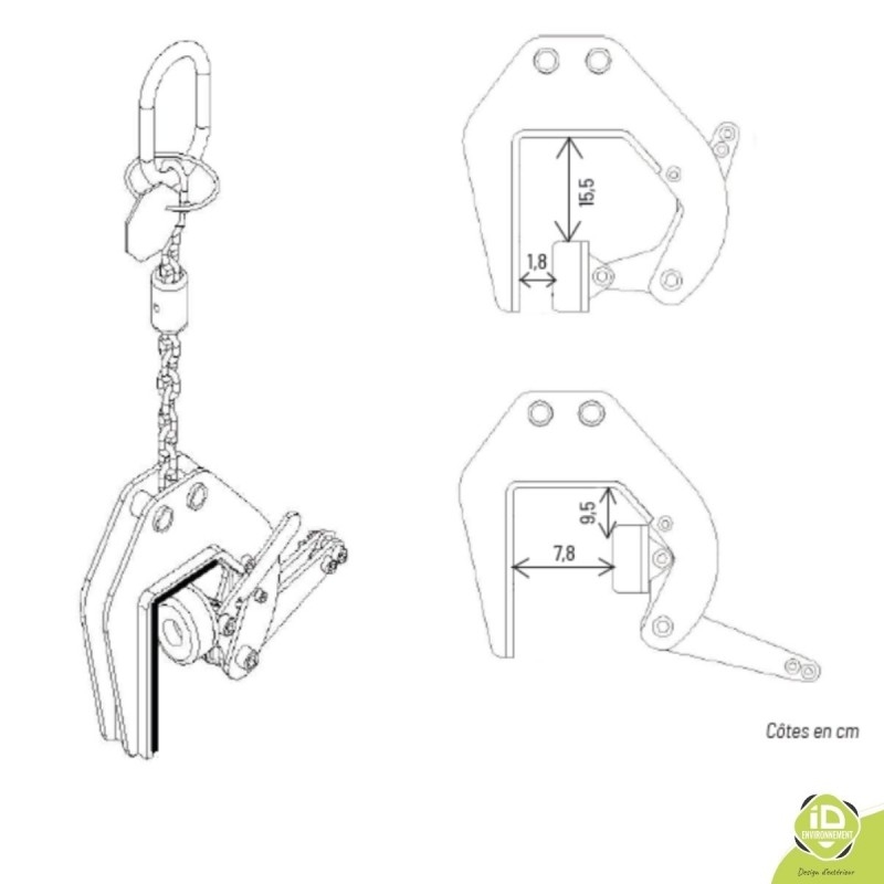 pince-manutention-plaque-beton-schema