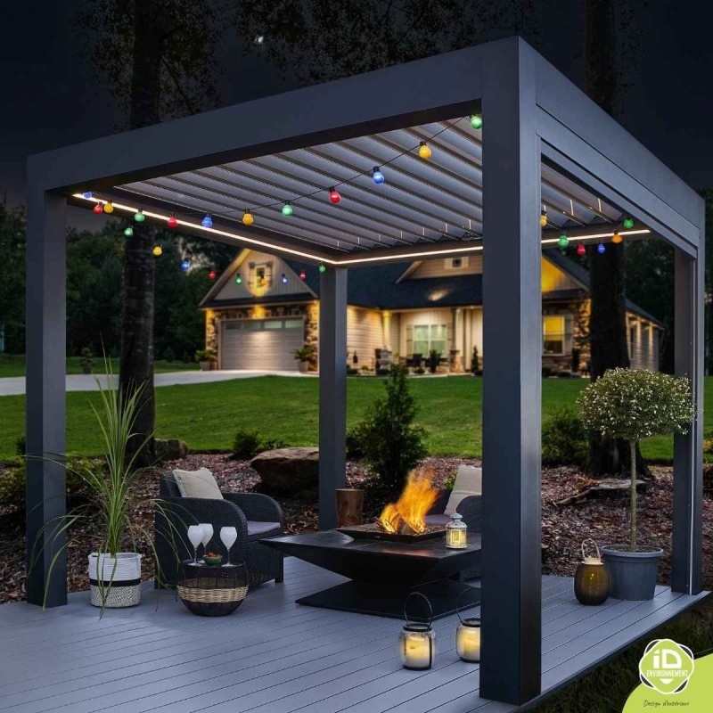 eclairage-led-pergola-bioclimatique-nuit
