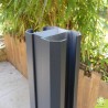 poteau-aluminium-cloture-pleine-bois poteau-aluminium-cloture-pleine-bois