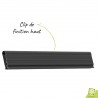 kit-occultation-aluminium-clip-finition-haut kit-occultation-aluminium-clip-finition-haut