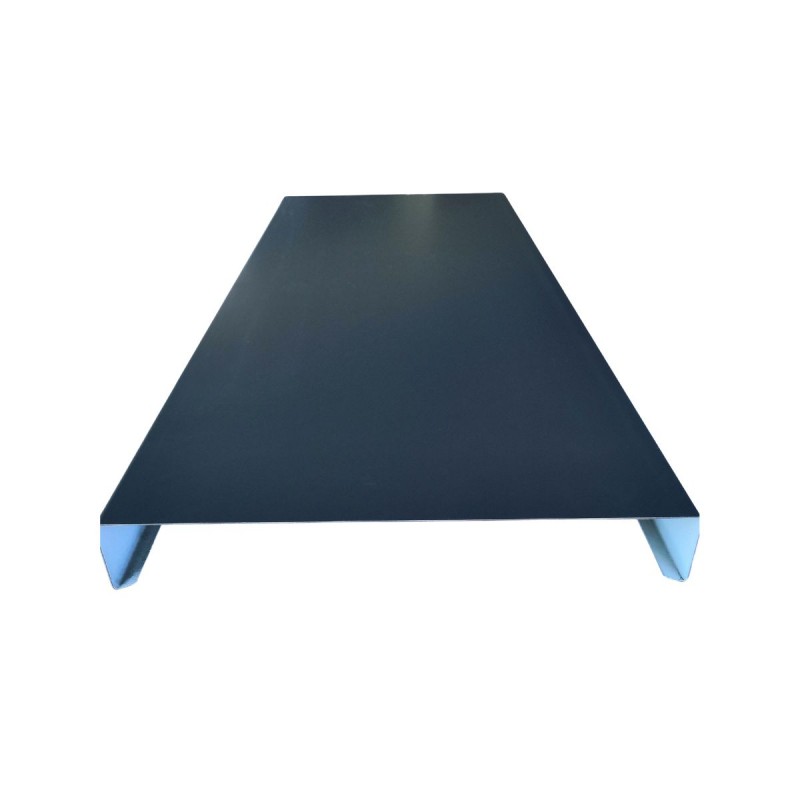 Couvertine sur mesure en acier pour muret