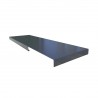 Couvertine d’angle aluminium pour muret 80 cm