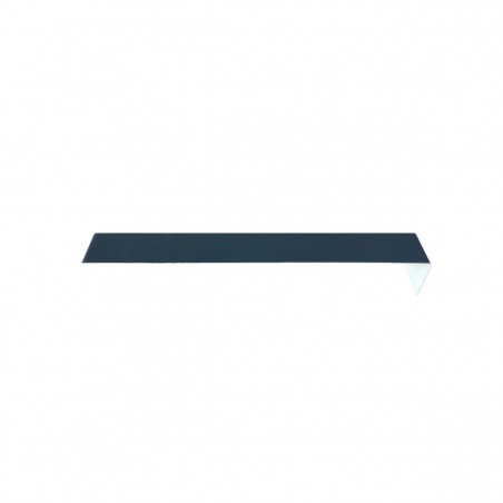 Éclisse de jonction acier pour angle 90° couvertine pour muret