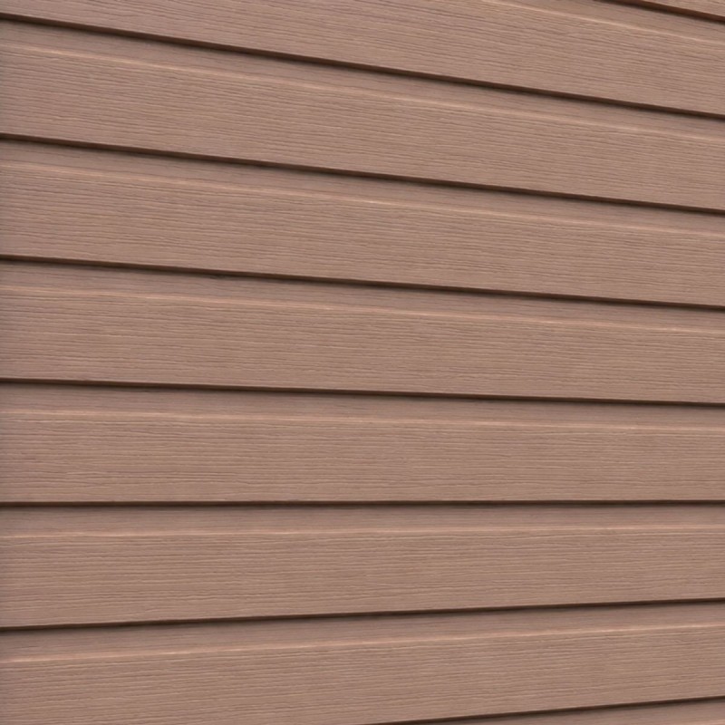 Détail de la texture imitation panneau bois d'une clôture en béton