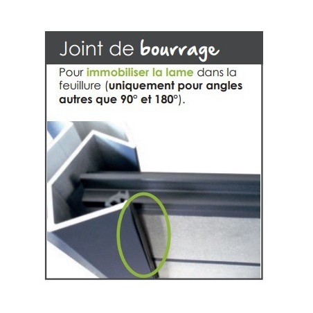 Joint caoutchouc 1ml