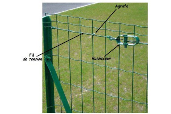 Accessoires pour clôtures souples