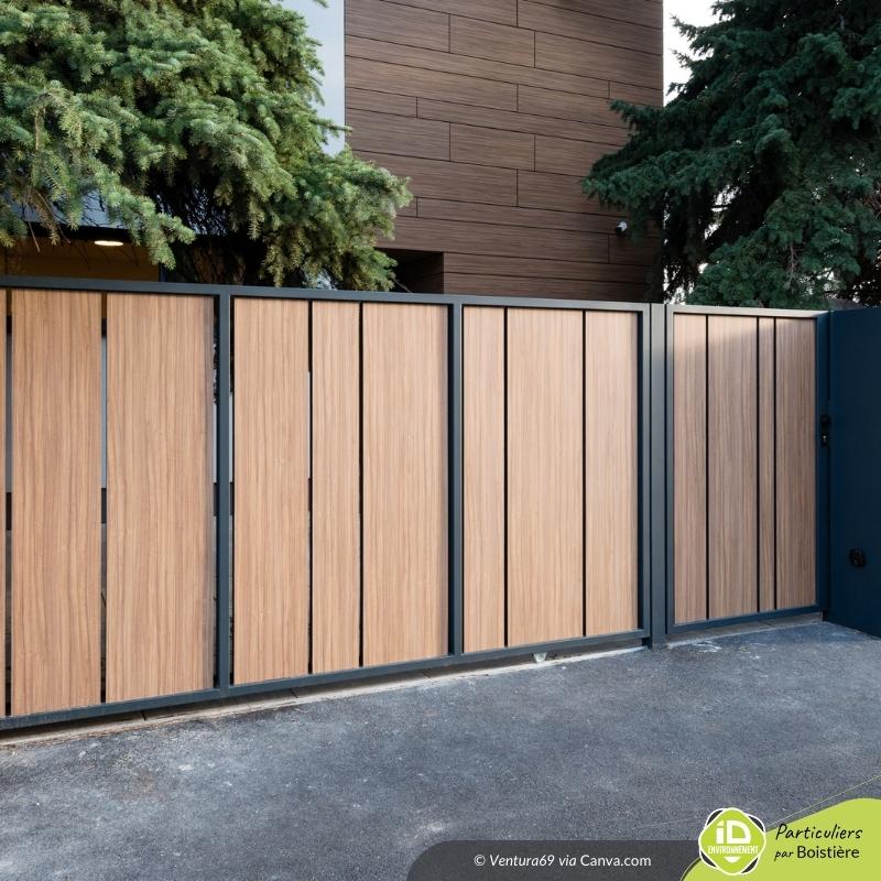 Type de portail pour votre maison : L'aspect naturel des portails en bois